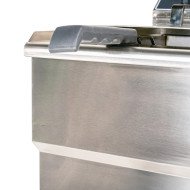 Freidora Industrial a Gas Doble 18+18L Sobremesa Cleiton | Equipamiento HORECA