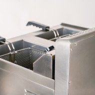 Freidora Industrial a Gas Doble 18+18L Sobremesa Cleiton | Equipamiento HORECA