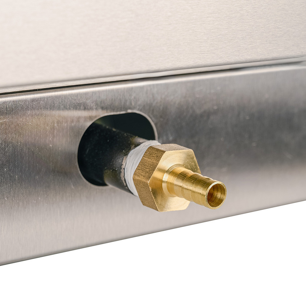 Freidora Industrial Doble 14+14L Gas Natural Cleiton | Maquinaria Hostelería