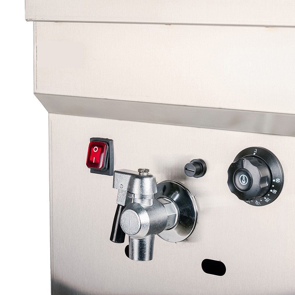 Freidora Gas Natural Simple 18L Sobremesa Cleiton | Equipamiento Industrial