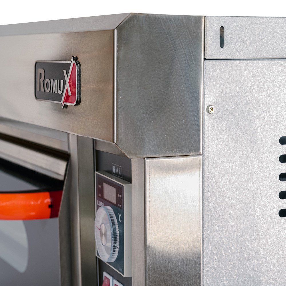 Horno de Pizza Gas Natural 4x32cm Romux | Equipamiento Industrial