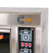 Horno de Pizza Industrial a Gas 4x32 cm Cleiton | Maquinaria Hostelería