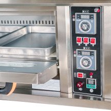 Horno de Pizza Industrial Gas Natural 8x32 cm Romux | Maquinaria Hostelería