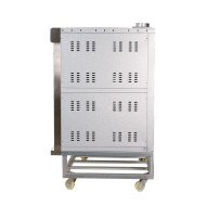 Horno de Pizza Industrial Doble 4+4x32 cm Romux | Equipamiento Industrial