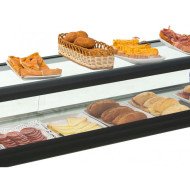 Vitrina Neutra 180 cm Acero Inox | Gastroten