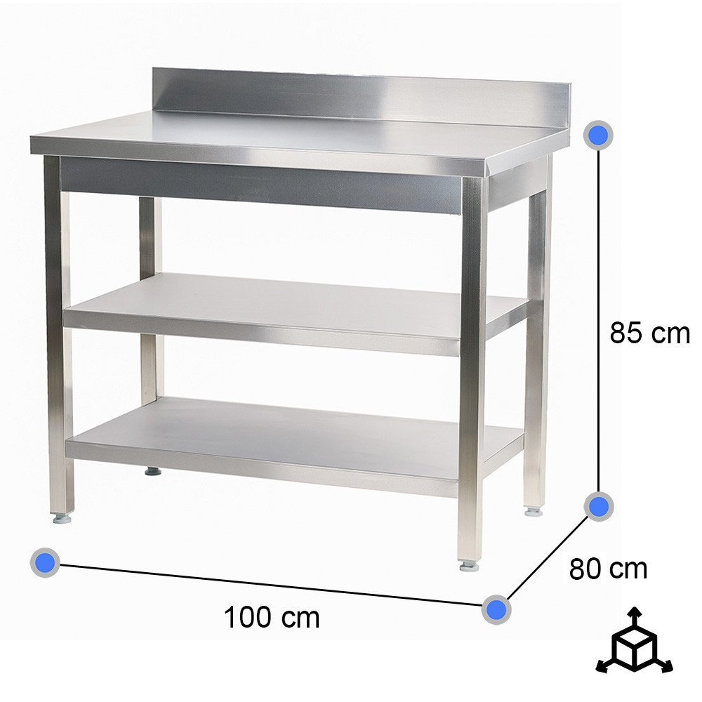 Mesa Mural Desmontable 1000x800mm Cleiton | Equipamiento Industrial