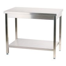 Mesa de Trabajo Acero Inoxidable para Hostelria 600x800 mm | ROMUX Profesional