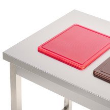Mesa de Trabajo Acero Inoxidable para Hostelria 600x800 mm | ROMUX Profesional