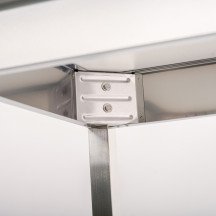 Mesa de Trabajo Acero Inoxidable para Hostelria 600x800 mm | ROMUX Profesional