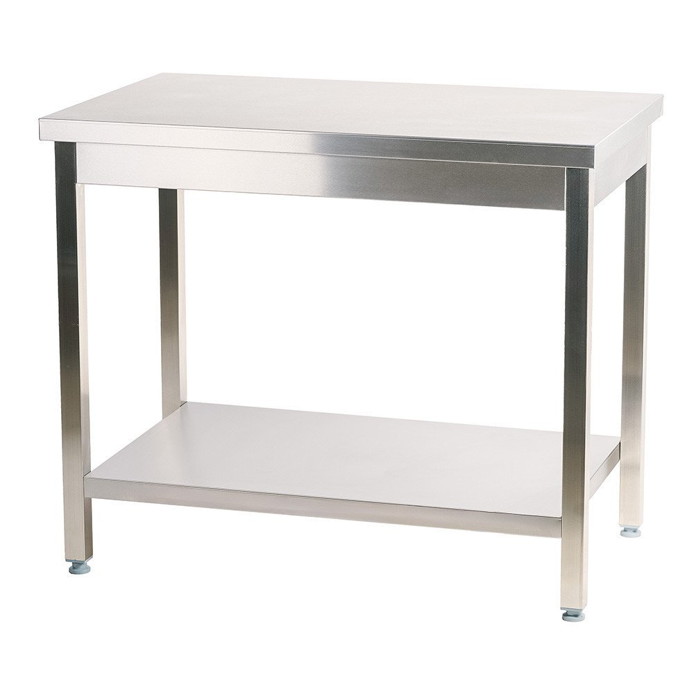 Mesa de Trabajo Acero Inoxidable para Hostelria 2000x800 mm | CLEITON Profesional