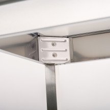 Mesa de Trabajo Acero Inoxidable para Hostelria 600x800 mm | ROMUX Profesional