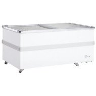 Isla de Congelación 600L 2 Puertas Cristal | Equipamiento Industrial