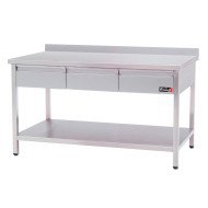 Mesa Mural 1800x800mm con 3 Cajones | Equipamiento Industrial