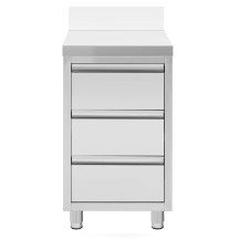 Cajonera Mural 3 Cajones 500x700x850mm | Equipamiento Industrial