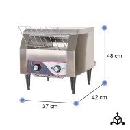 Tostador Industrial de Cinta de Túnel Cleiton | Maquinaria Hostelería