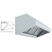 Campana Mural 200x80x70 Filtros Incluidos | Gastroten