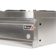 Cocina Industrial 2 Fuegos Gas 90x55cm Romux | Maquinaria Hostelería
