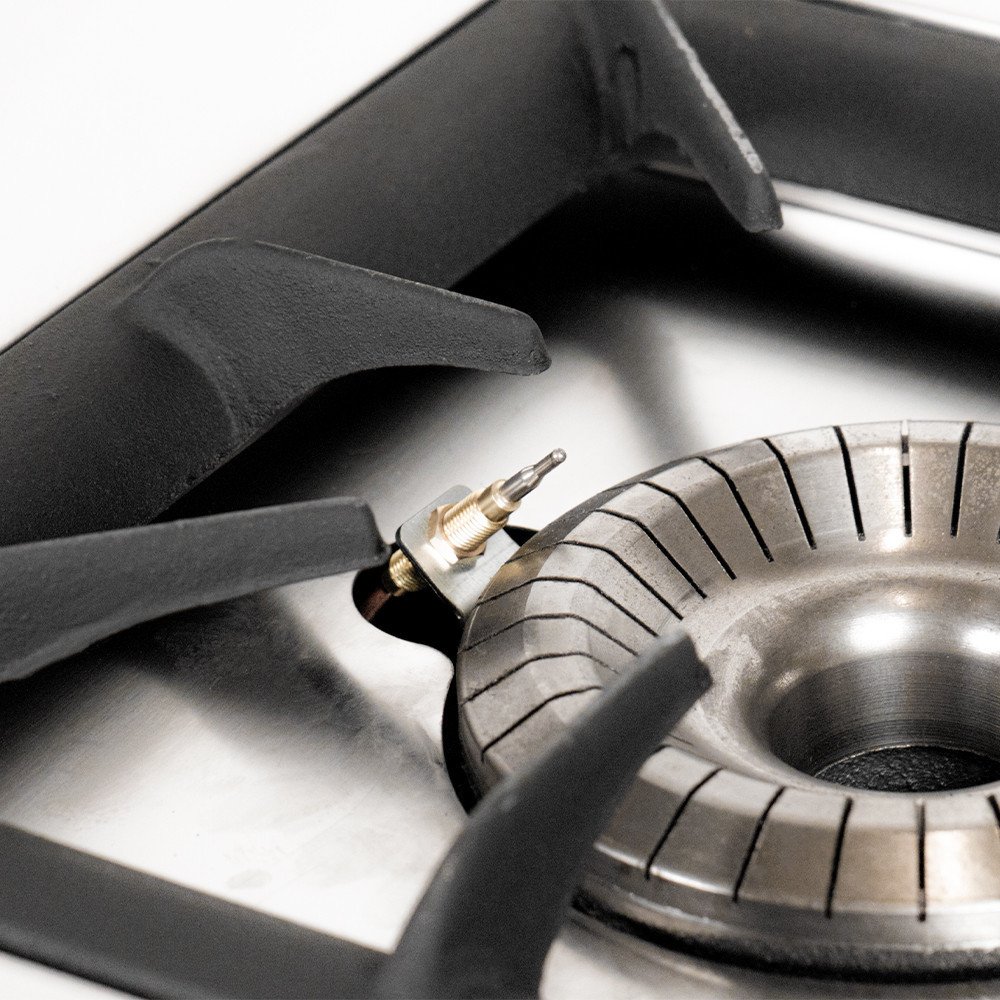 Cocina Industrial 3 Fuegos Gas 132x50 cm Romux | Equipamiento Industrial