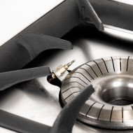 Cocina Industrial 3 Fuegos Gas 132x50 cm Romux | Equipamiento Industrial