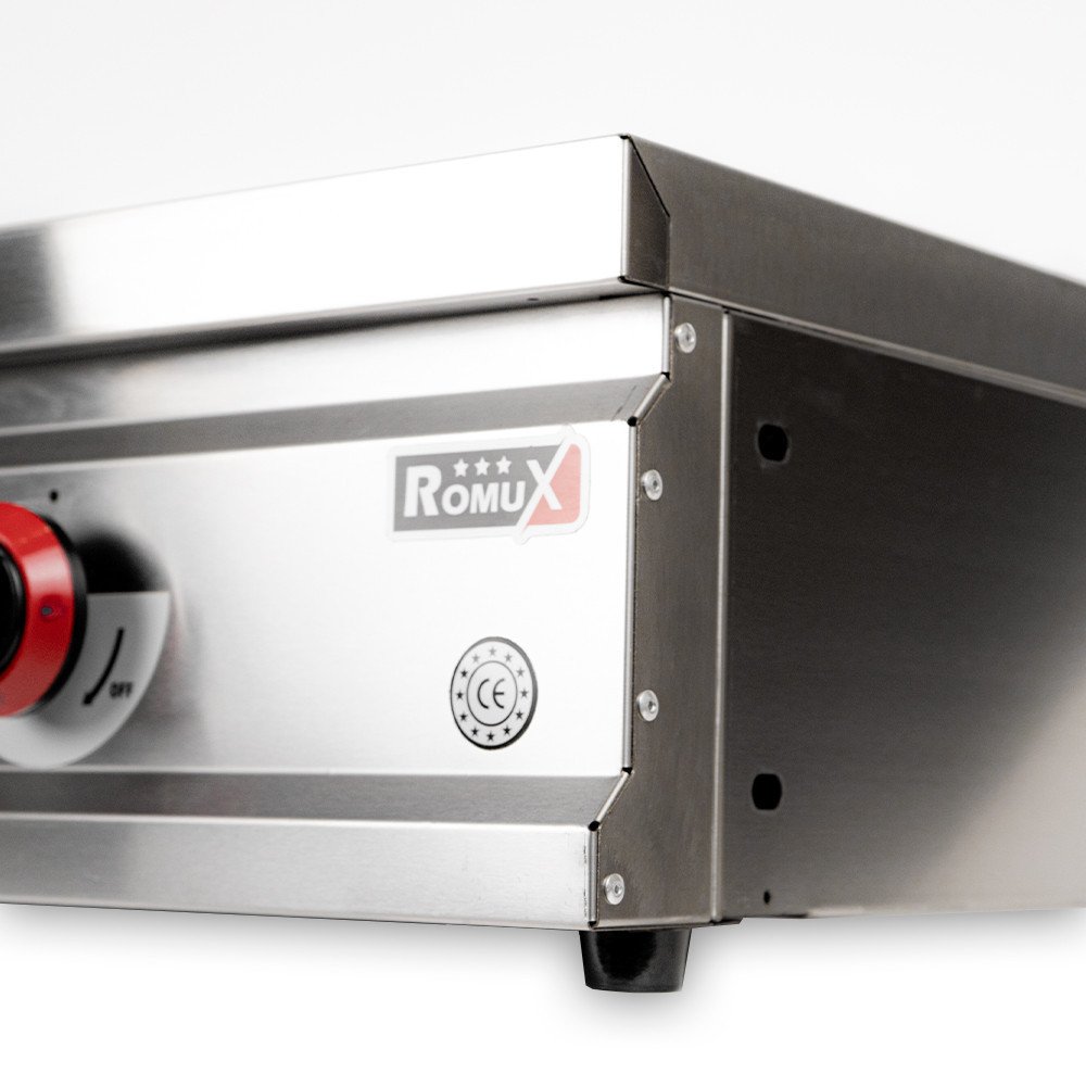 Cocina Industrial 3 Fuegos Gas 132x50 cm Romux | Equipamiento Industrial