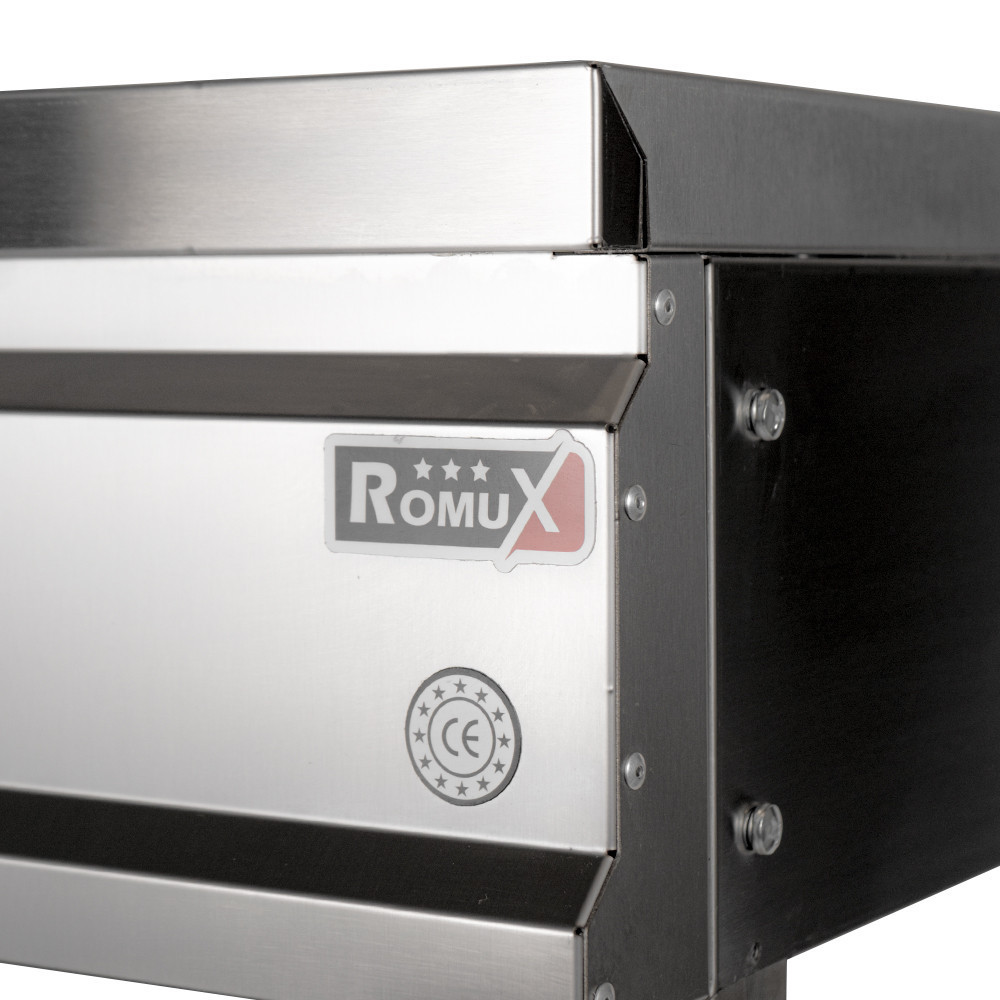 Cocina Industrial 2 Fuegos Gas 90x55cm Romux | Equipamiento Industrial