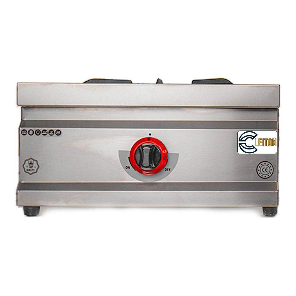 Cocina Industrial 1 Fuego a Gas 35x55 cm Cleiton | Equipamiento Industrial