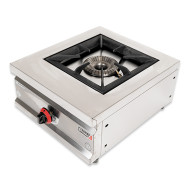 Cocina Industrial 1 Fuego a Gas 35x55 cm Cleiton | Equipamiento Industrial