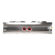 Cocina Industrial 2 Fuegos a Gas 90x55 cm Cleiton | Equipamiento Industrial