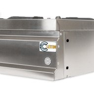 Cocina Industrial 2 Fuegos a Gas 90x55 cm Cleiton | Equipamiento Industrial