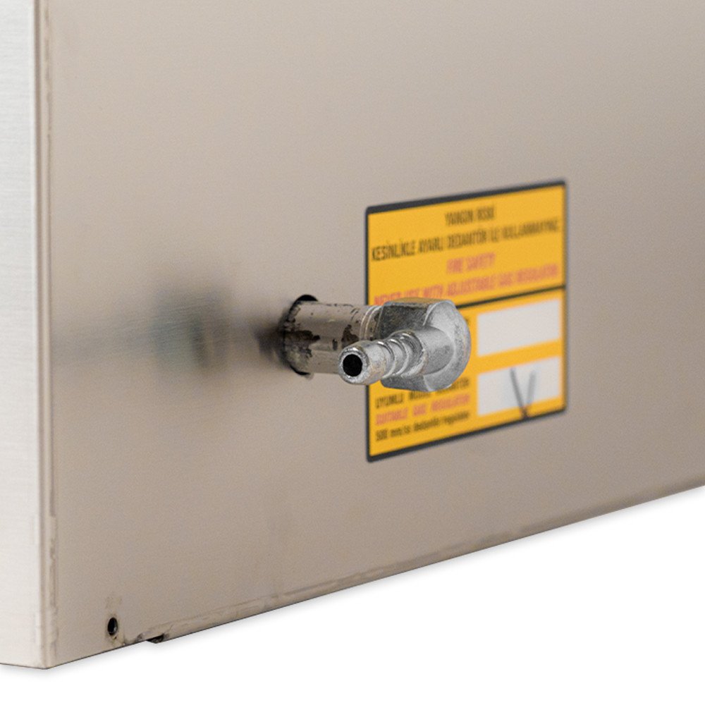Cocina Industrial 2 Fuegos a Gas 90x55 cm Cleiton | Equipamiento Industrial