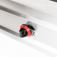 Cocina Industrial 3 Fuegos Gas 132x50 cm Cleiton | Equipamiento Industrial