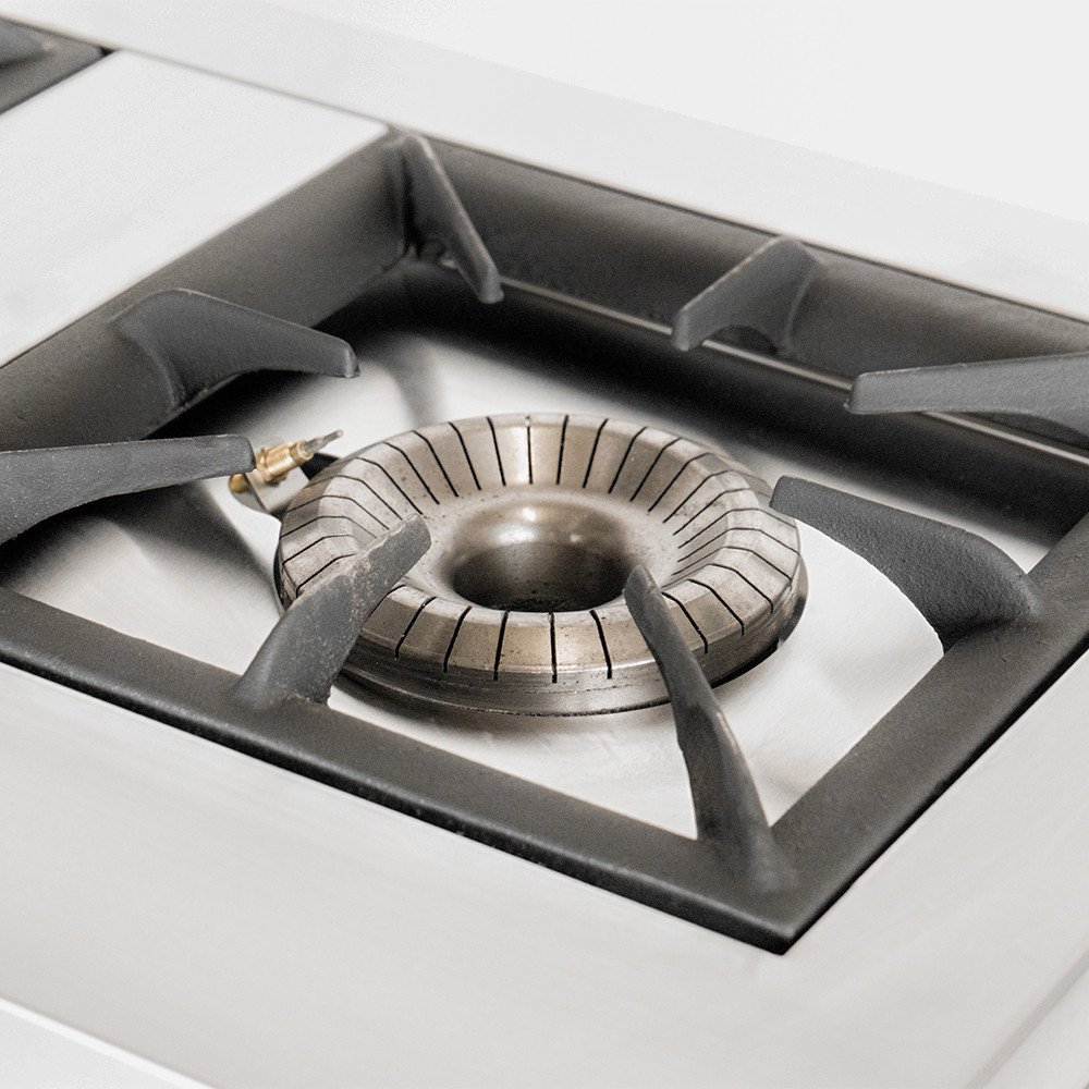 Cocina Industrial 2 Fuegos a Gas 90x55 cm | Gastroten