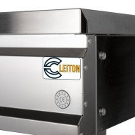Cocina Industrial 2 Fuegos a Gas 90x55 cm | Gastroten