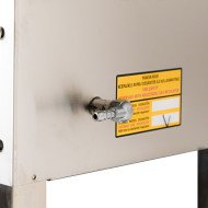 Cocina Industrial 2 Fuegos a Gas 90x55 cm | Gastroten