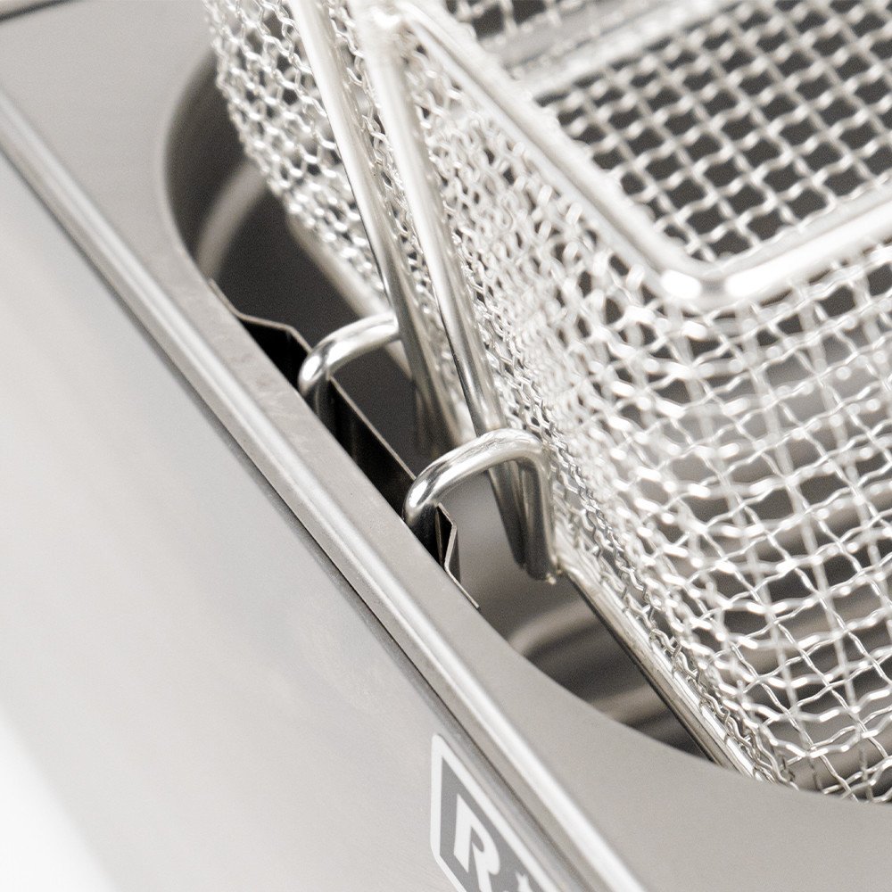 Freidora Eléctrica 5+5L Sobremesa Romux | Equipamiento Industrial