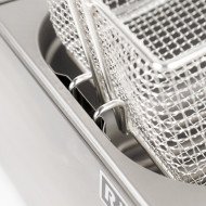 Freidora Eléctrica 5+5L Sobremesa Romux | Equipamiento Industrial