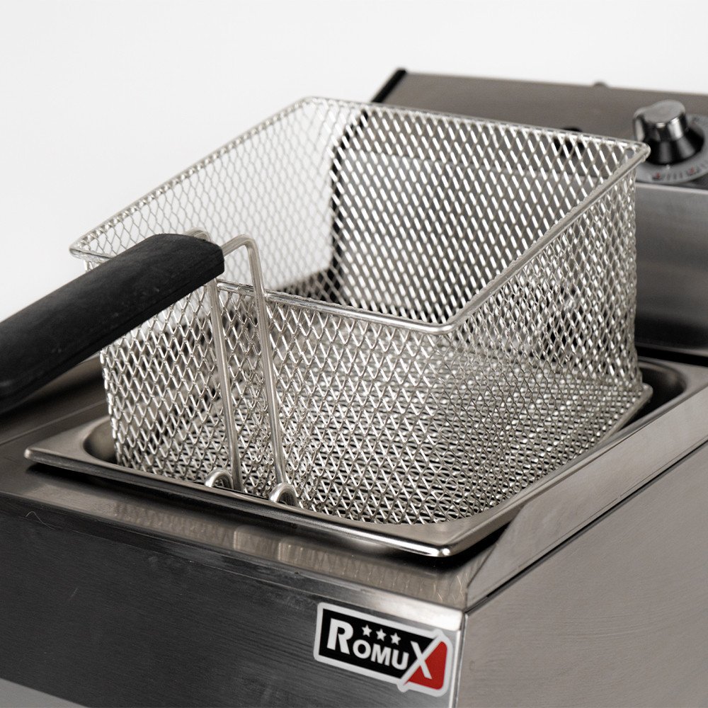 Freidora Industrial Eléctrica 10 Litros Romux | Equipamiento Industrial