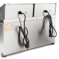 Freidora Industrial Eléctrica 10+10L Sobremesa Romux | Equipamiento Industrial