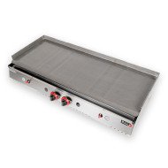 Plancha Industrial de Acero a Gas 100 cm Romux | Equipamiento Hostelería