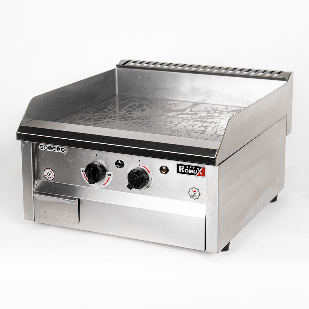 Plancha Industrial Eléctrica 50 cm Romux | Equipamiento Industrial