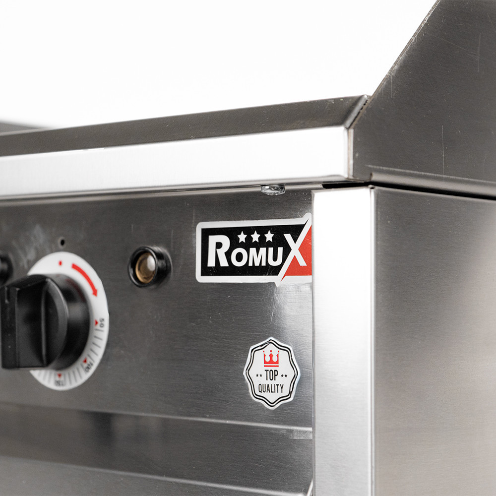 Plancha Industrial Eléctrica 50 cm Romux | Equipamiento Industrial