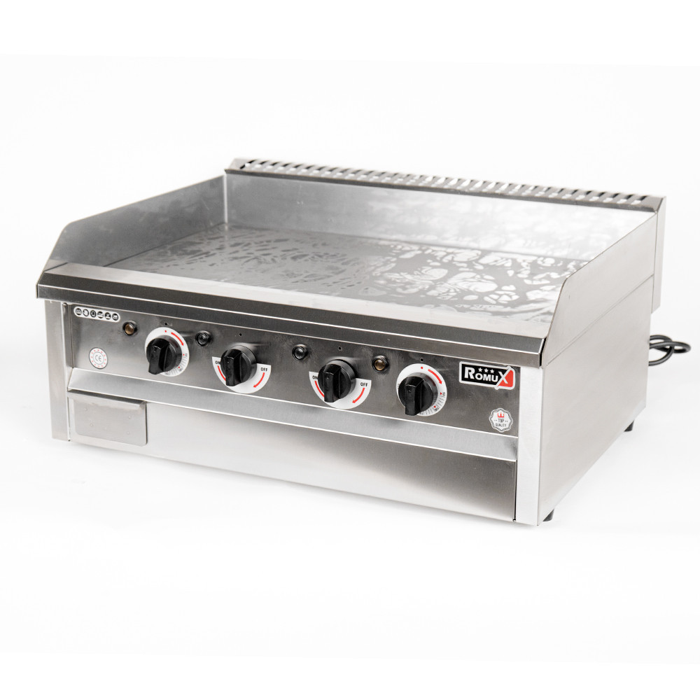 Plancha Eléctrica 100 cm Top Sobremesa Romux | Equipamiento Industrial
