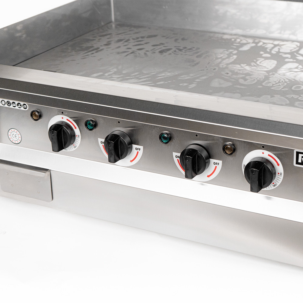 Plancha Eléctrica 100 cm Top Sobremesa Romux | Equipamiento Industrial