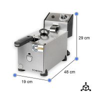 Freidora Industrial Eléctrica 3 Litros Cleiton | Equipamiento Hostelería