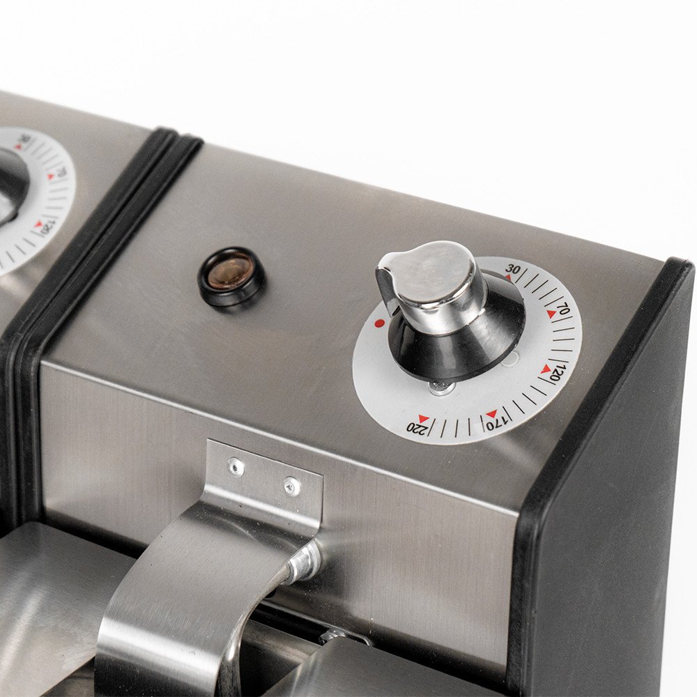 Freidora Industrial Eléctrica Doble 3+3L Cleiton | Equipamiento Industrial