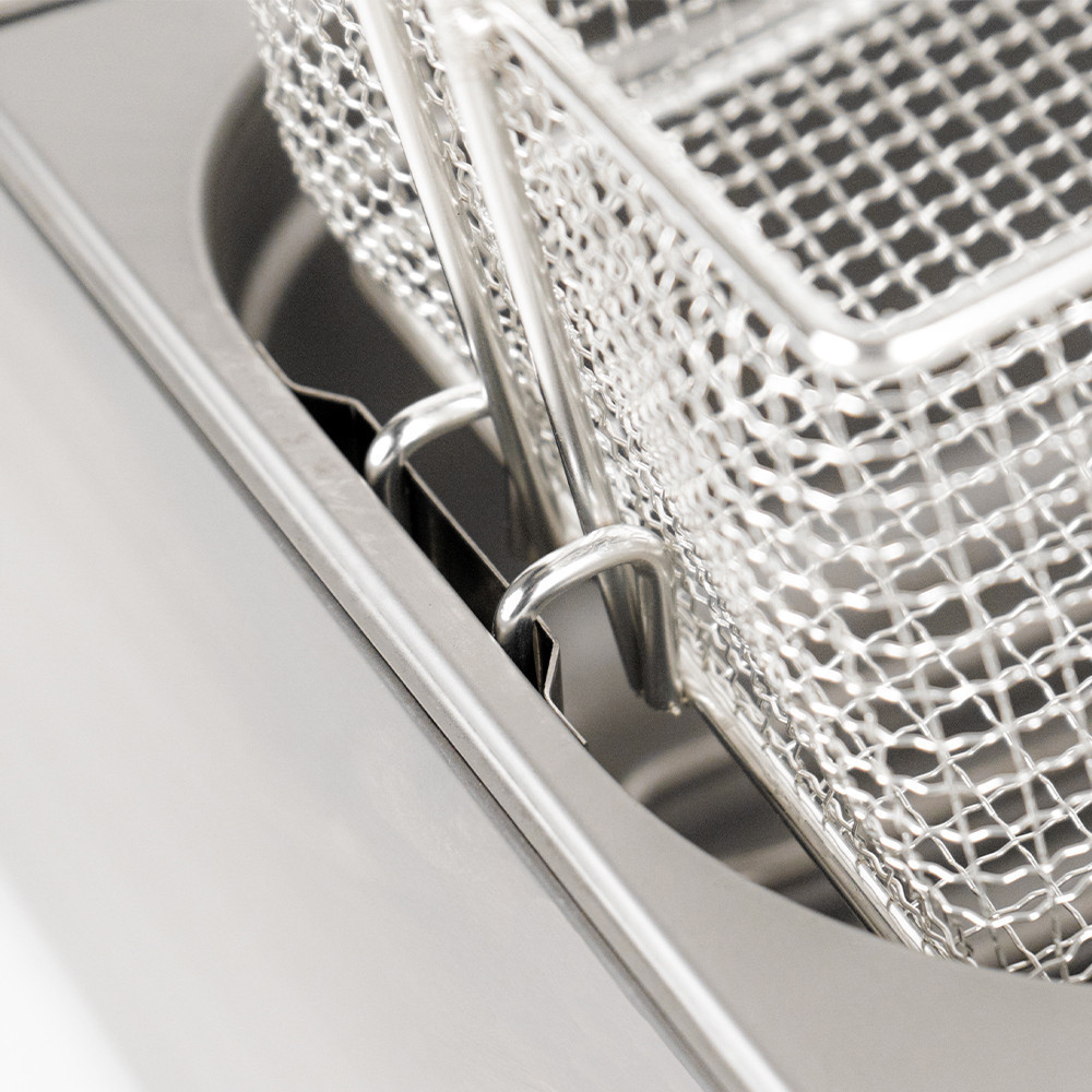 Freidora Industrial Eléctrica 5+5 Litros Cleiton | Equipamiento Industrial