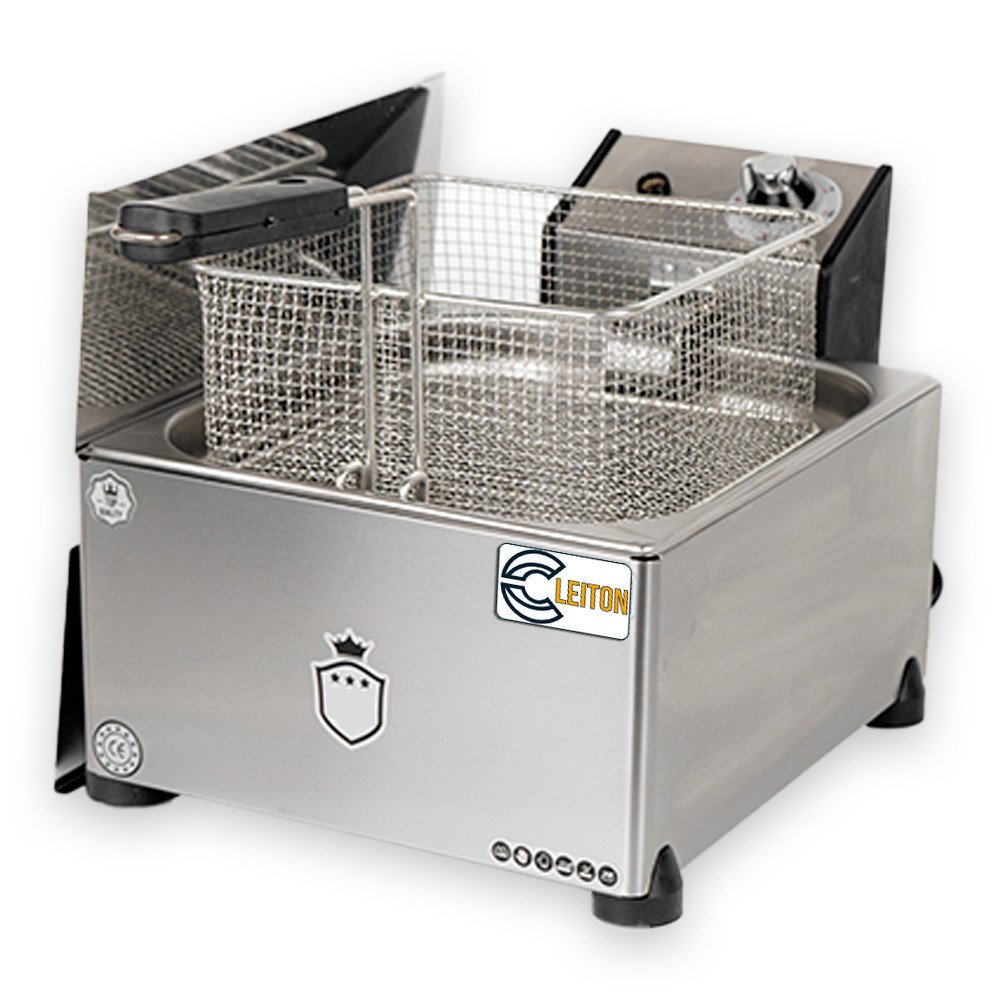 Freidora Eléctrica Industrial 8L Cleiton | Equipamiento Hostelería