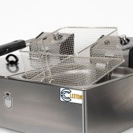 Freidora eléctrica 8+8 litros sobremesa cleiton
