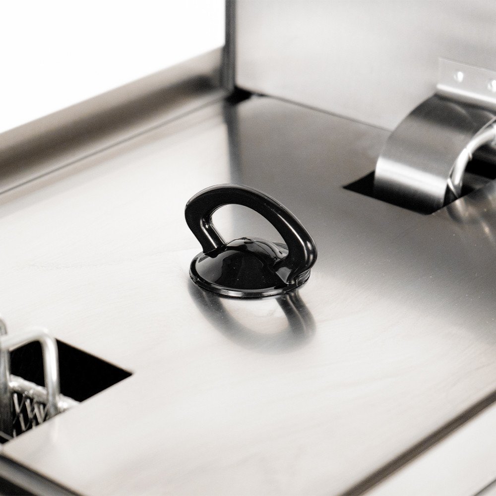 Freidora Industrial Eléctrica 10 L con Grifo Cleiton | Equipamiento Industrial