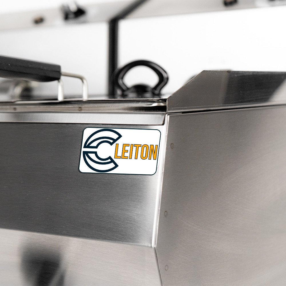 Freidora Industrial Eléctrica 10+10L Cleiton | Equipamiento Industrial